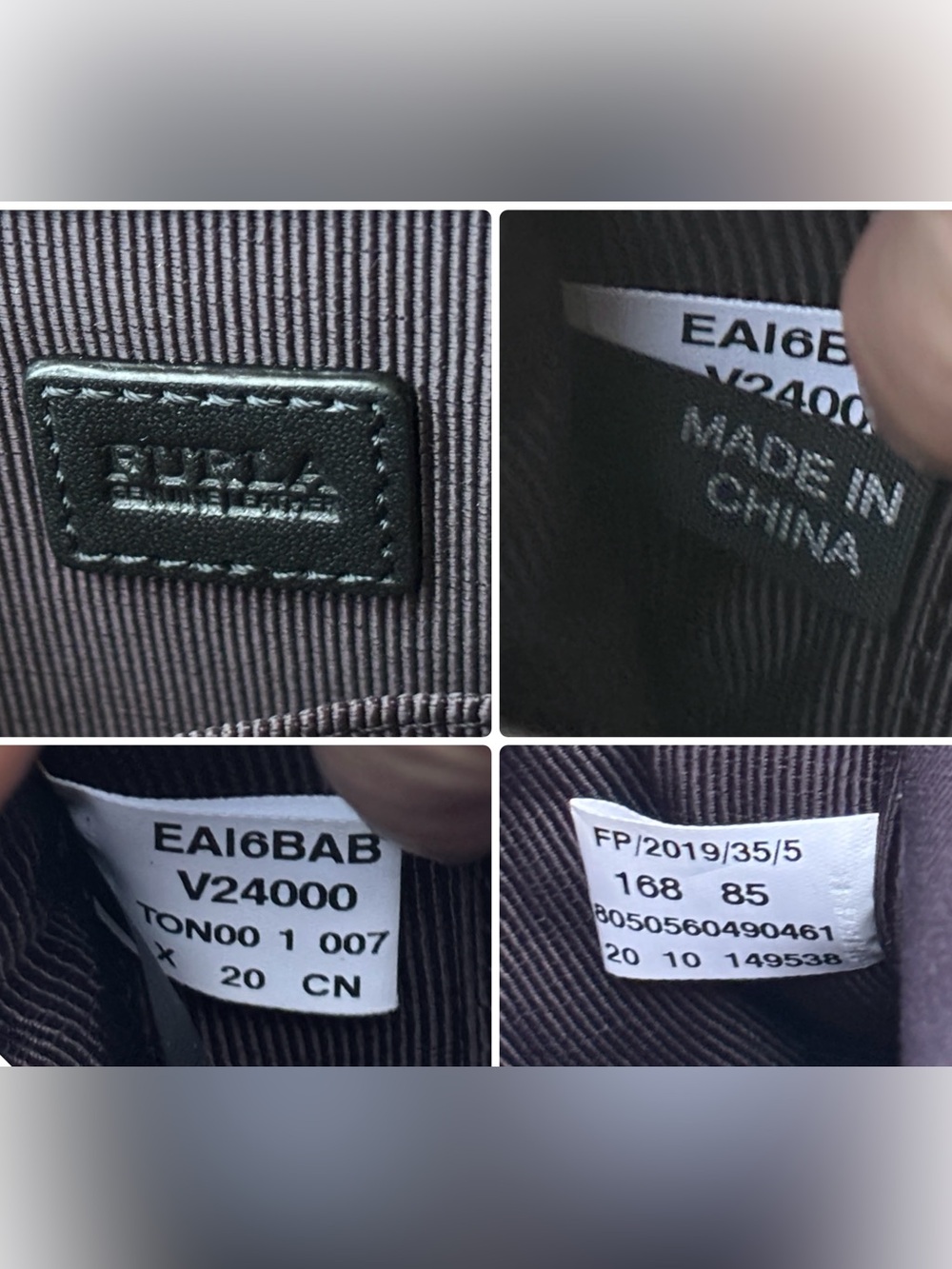 Furla Leopard Print Leather Wristlet Clutch NWOT - Picture 16 of 17